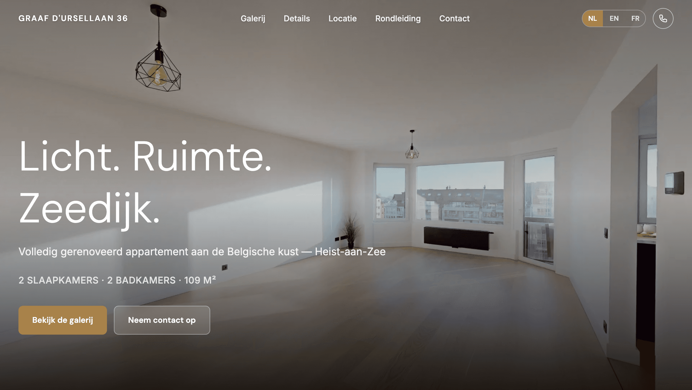 Graaf d'Ursellaan 36 โ property website designed by Samy's Studio